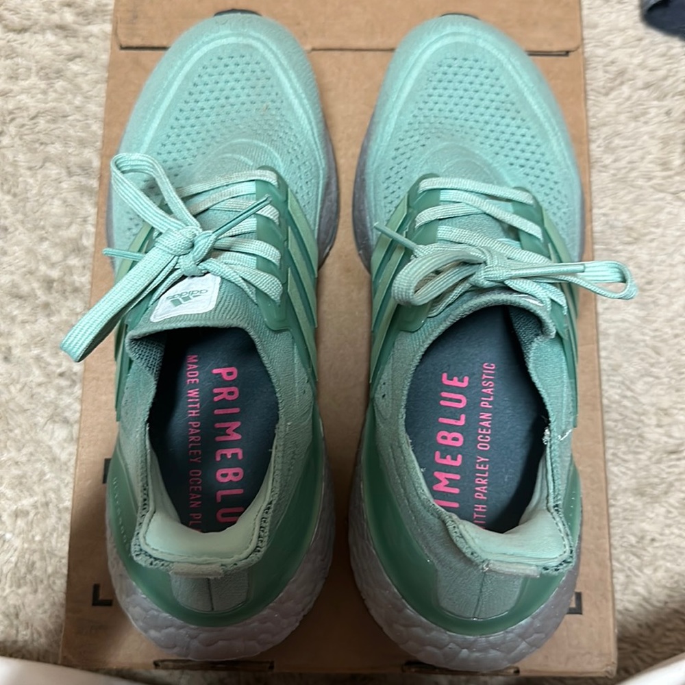Adidas ultraboost lite. Seafoam green. Size 7.5